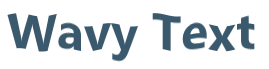 The visual effect of
DisplacementMap on text