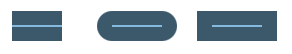 A visual illustration of
StrokeLineCap using 3 different values