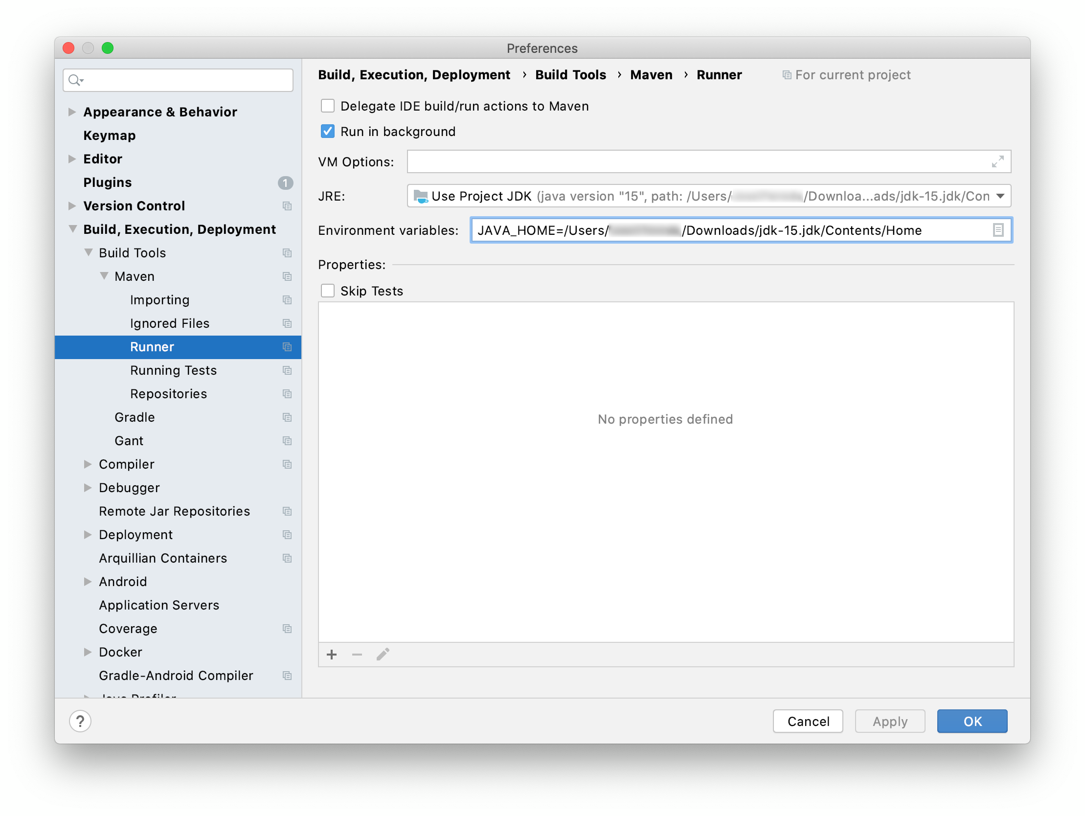 java_home for mac on 1.8